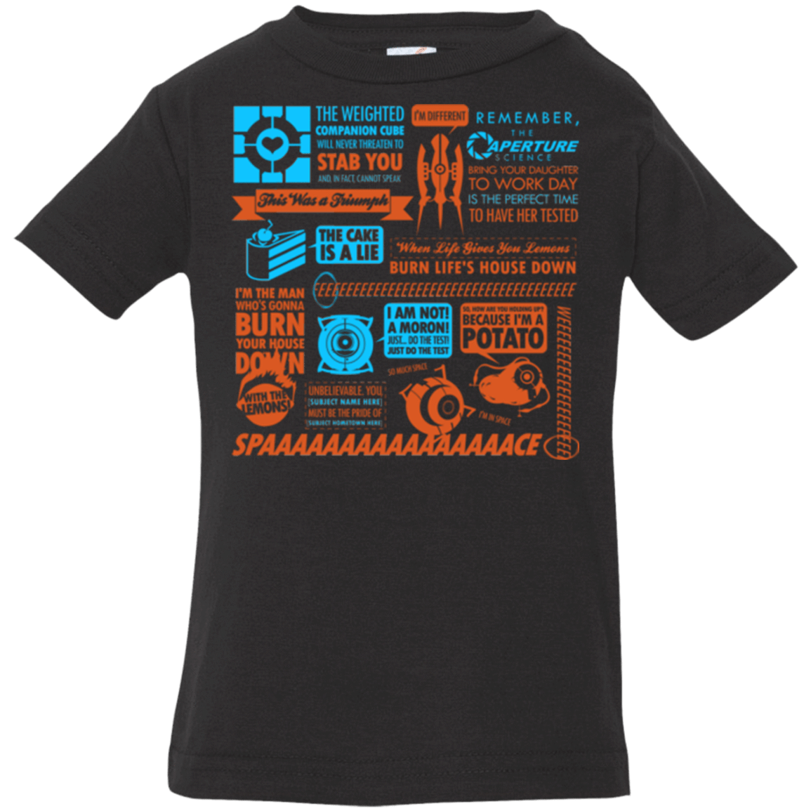T-Shirts Black / 6 Months Portal Quotes Infant PremiumT-Shirt