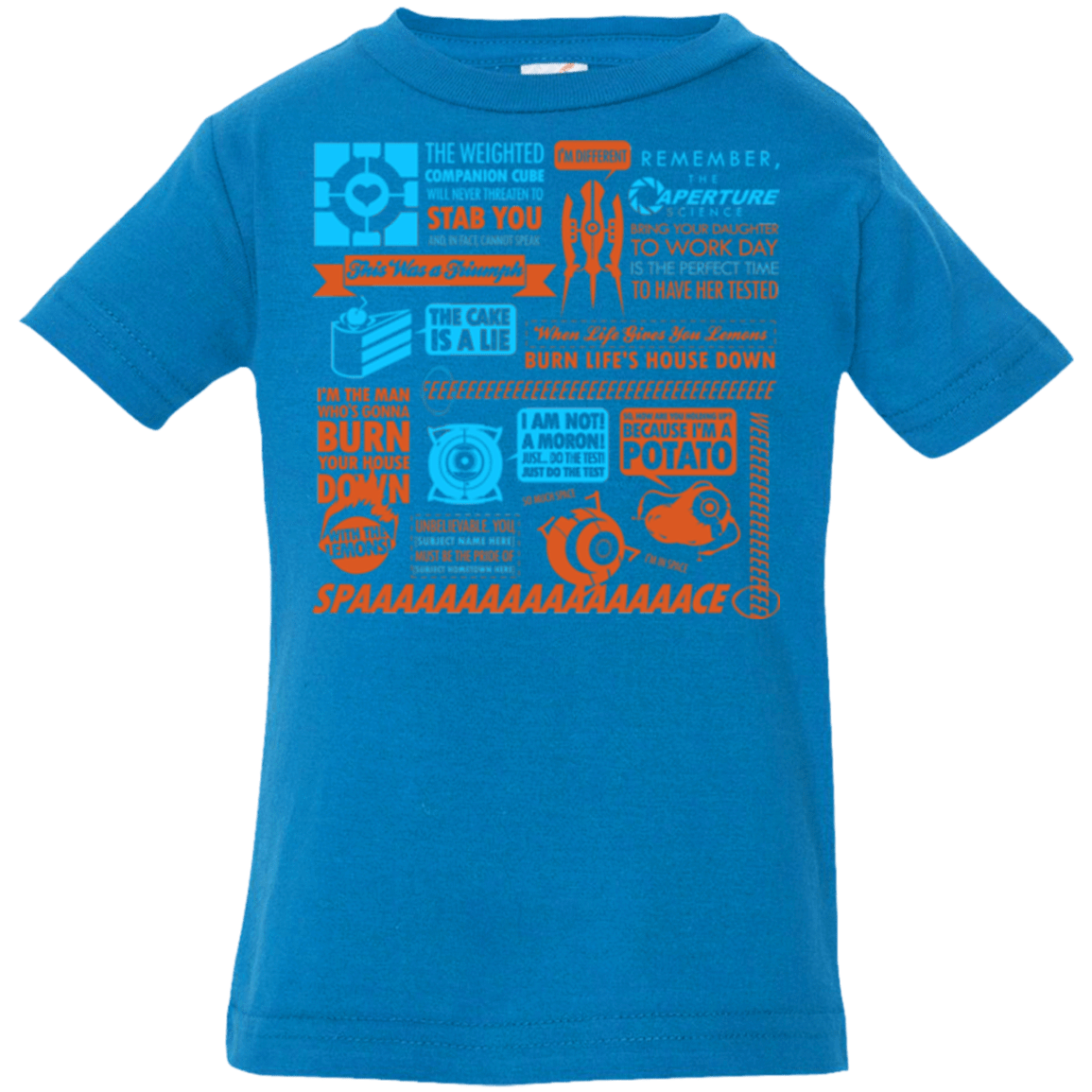 T-Shirts Cobalt / 6 Months Portal Quotes Infant PremiumT-Shirt