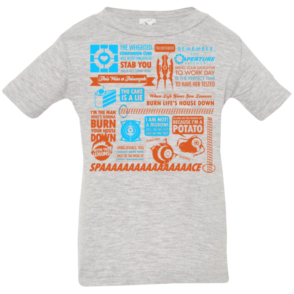 T-Shirts Heather / 6 Months Portal Quotes Infant PremiumT-Shirt