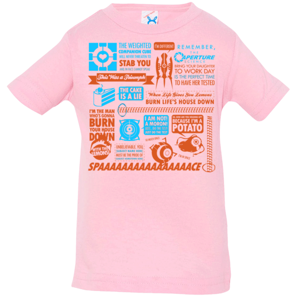 T-Shirts Pink / 6 Months Portal Quotes Infant PremiumT-Shirt