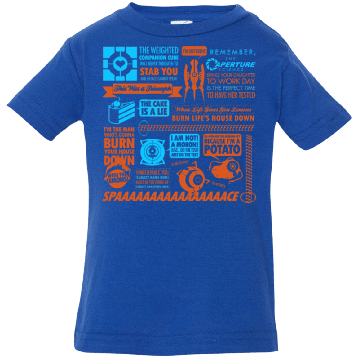 T-Shirts Royal / 6 Months Portal Quotes Infant PremiumT-Shirt