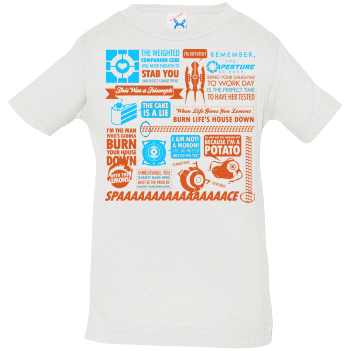 T-Shirts White / 6 Months Portal Quotes Infant PremiumT-Shirt