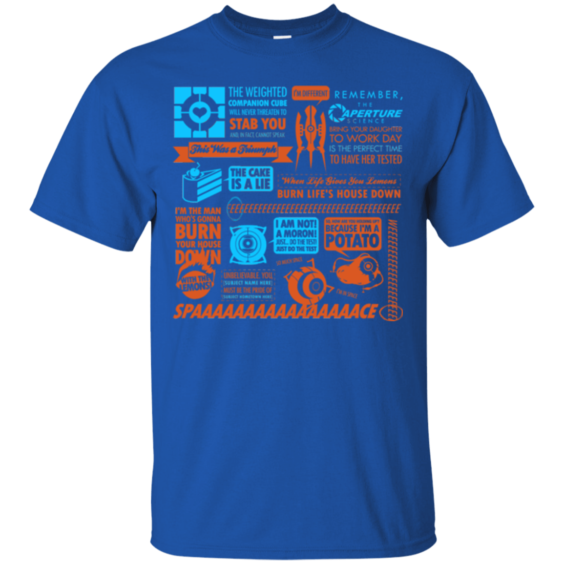 T-Shirts Royal / Small Portal Quotes T-Shirt