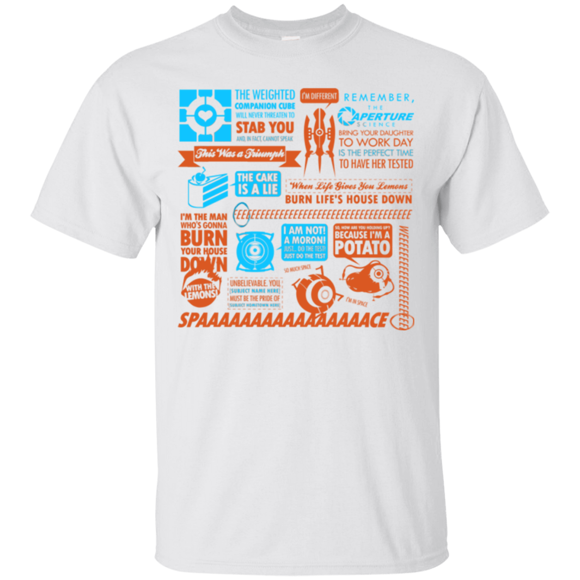 T-Shirts White / Small Portal Quotes T-Shirt