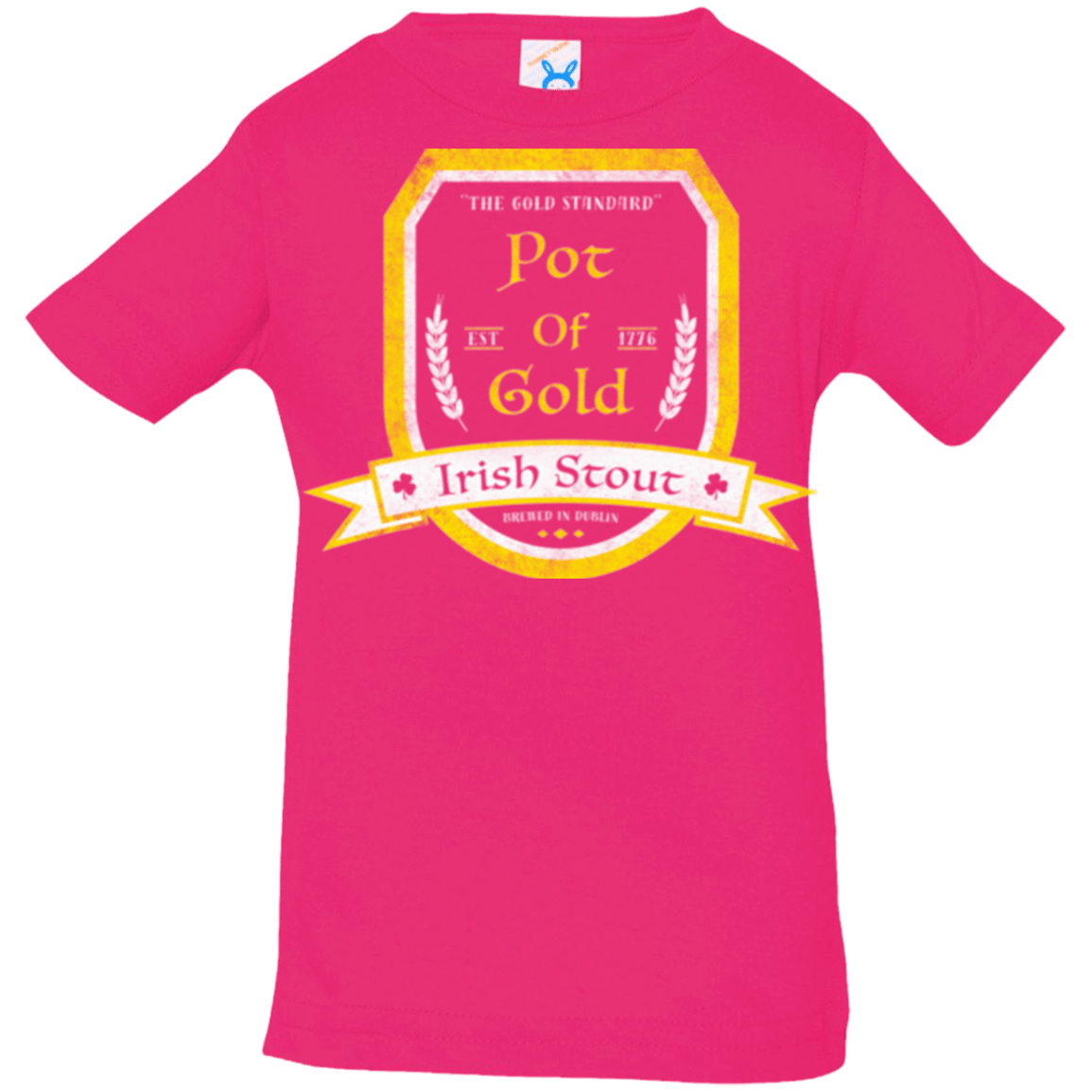 T-Shirts Hot Pink / 6 Months Pot of Gold Irish Stout Infant Premium T-Shirt