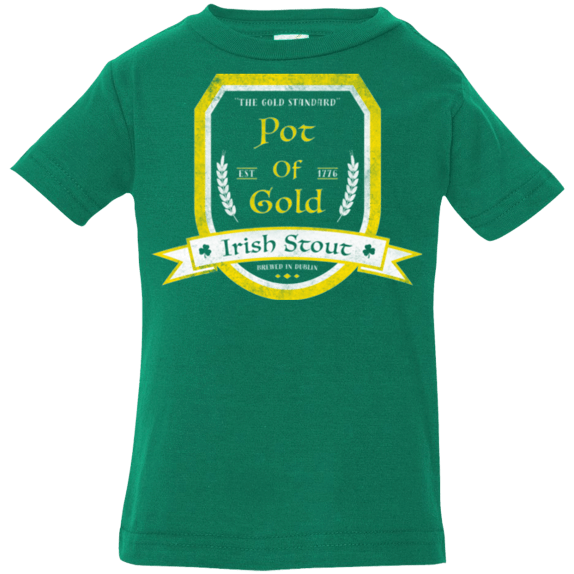 T-Shirts Kelly / 6 Months Pot of Gold Irish Stout Infant Premium T-Shirt