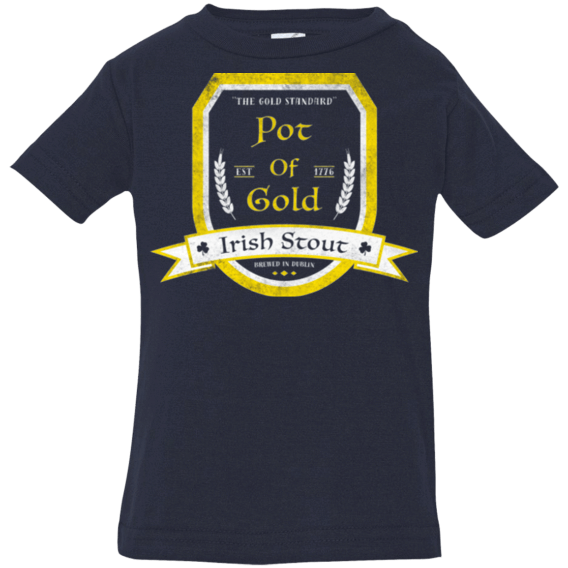 T-Shirts Navy / 6 Months Pot of Gold Irish Stout Infant Premium T-Shirt