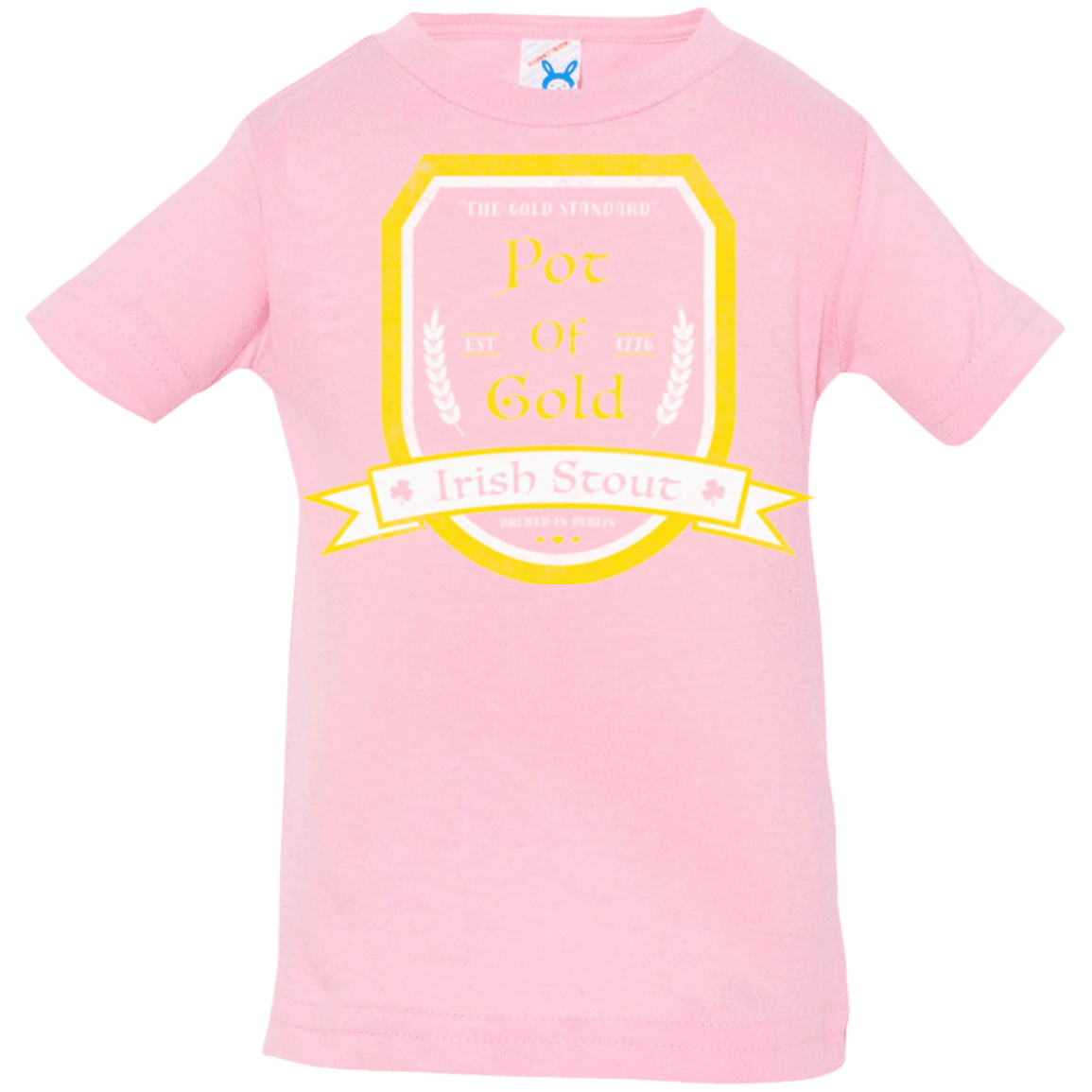 T-Shirts Pink / 6 Months Pot of Gold Irish Stout Infant Premium T-Shirt