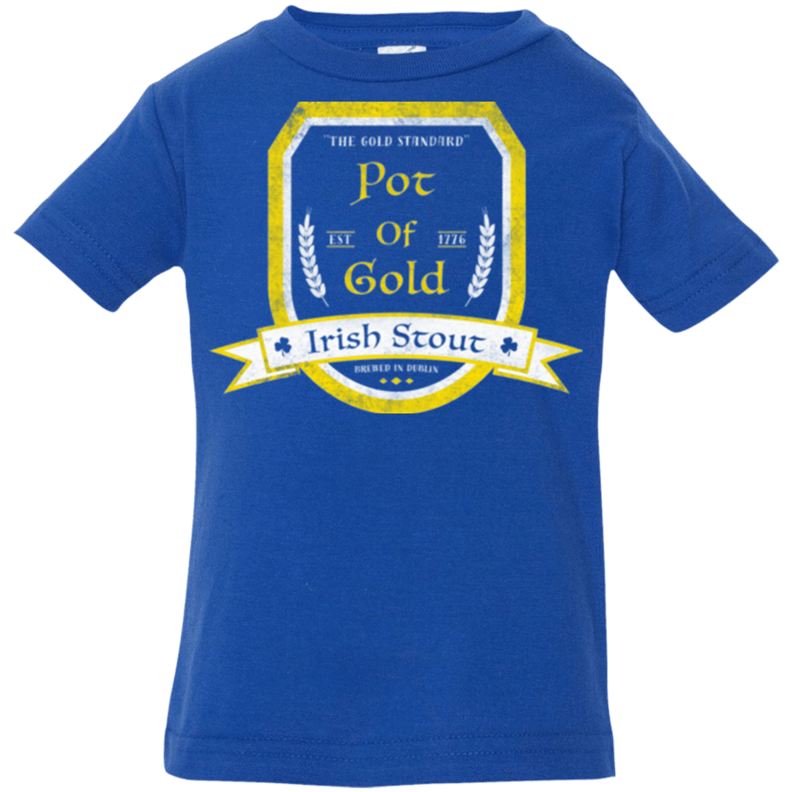 T-Shirts Royal / 6 Months Pot of Gold Irish Stout Infant Premium T-Shirt