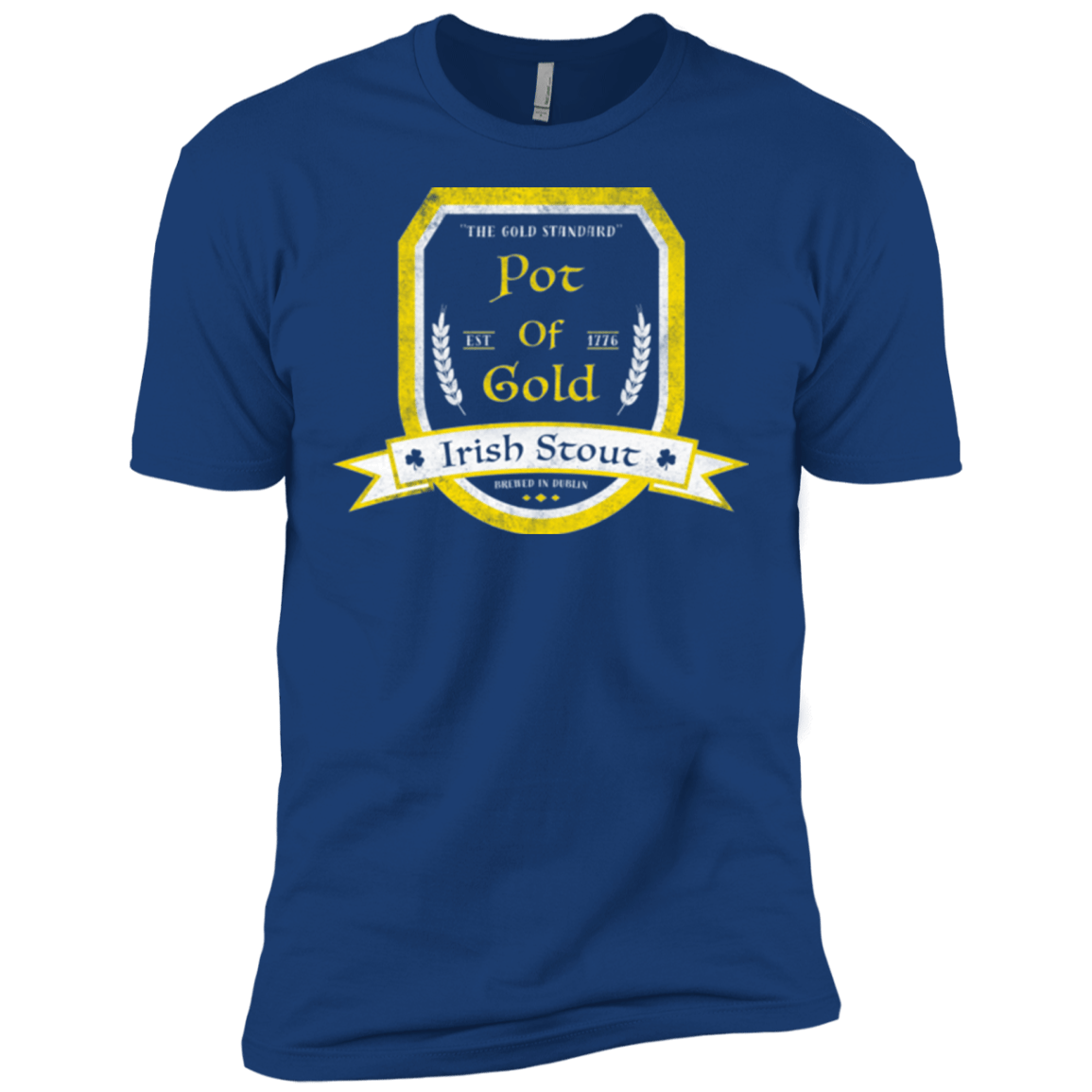 T-Shirts Royal / X-Small Pot of Gold Irish Stout Men's Premium T-Shirt