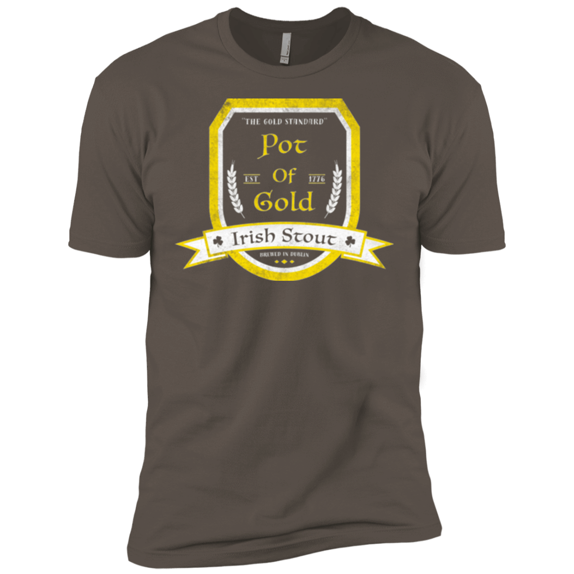 T-Shirts Warm Grey / X-Small Pot of Gold Irish Stout Men's Premium T-Shirt