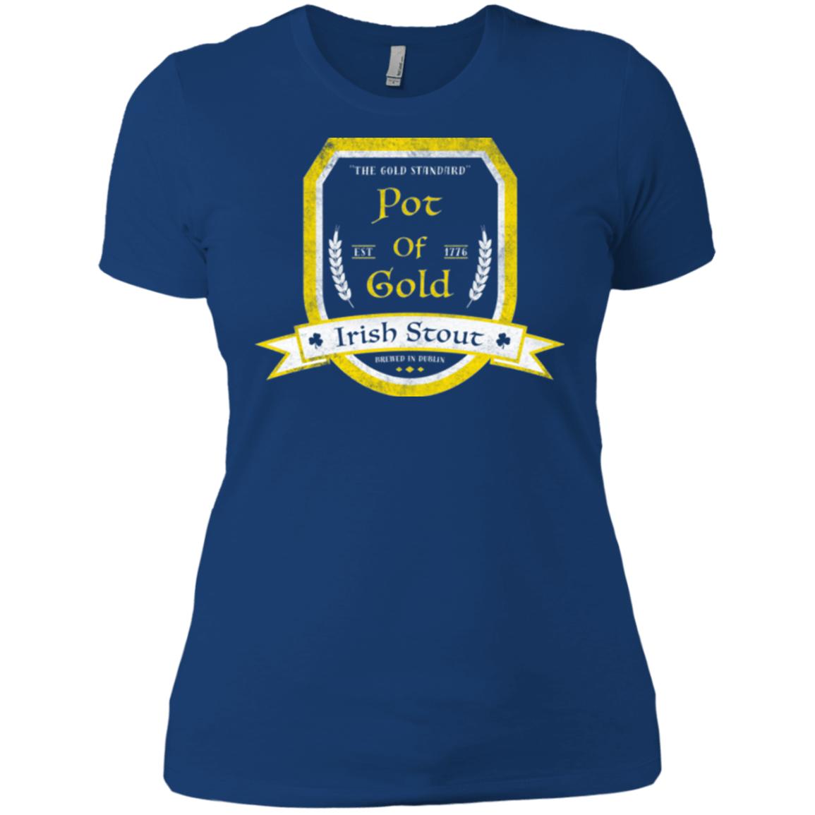 T-Shirts Royal / X-Small Pot of Gold Irish Stout Women's Premium T-Shirt