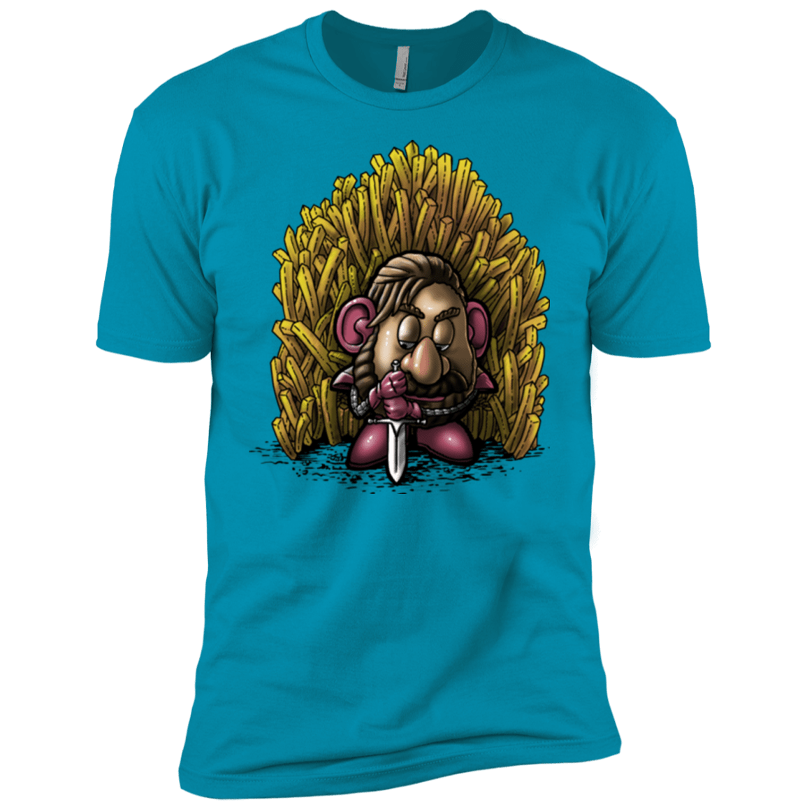 T-Shirts Turquoise / YXS Potato Boys Premium T-Shirt