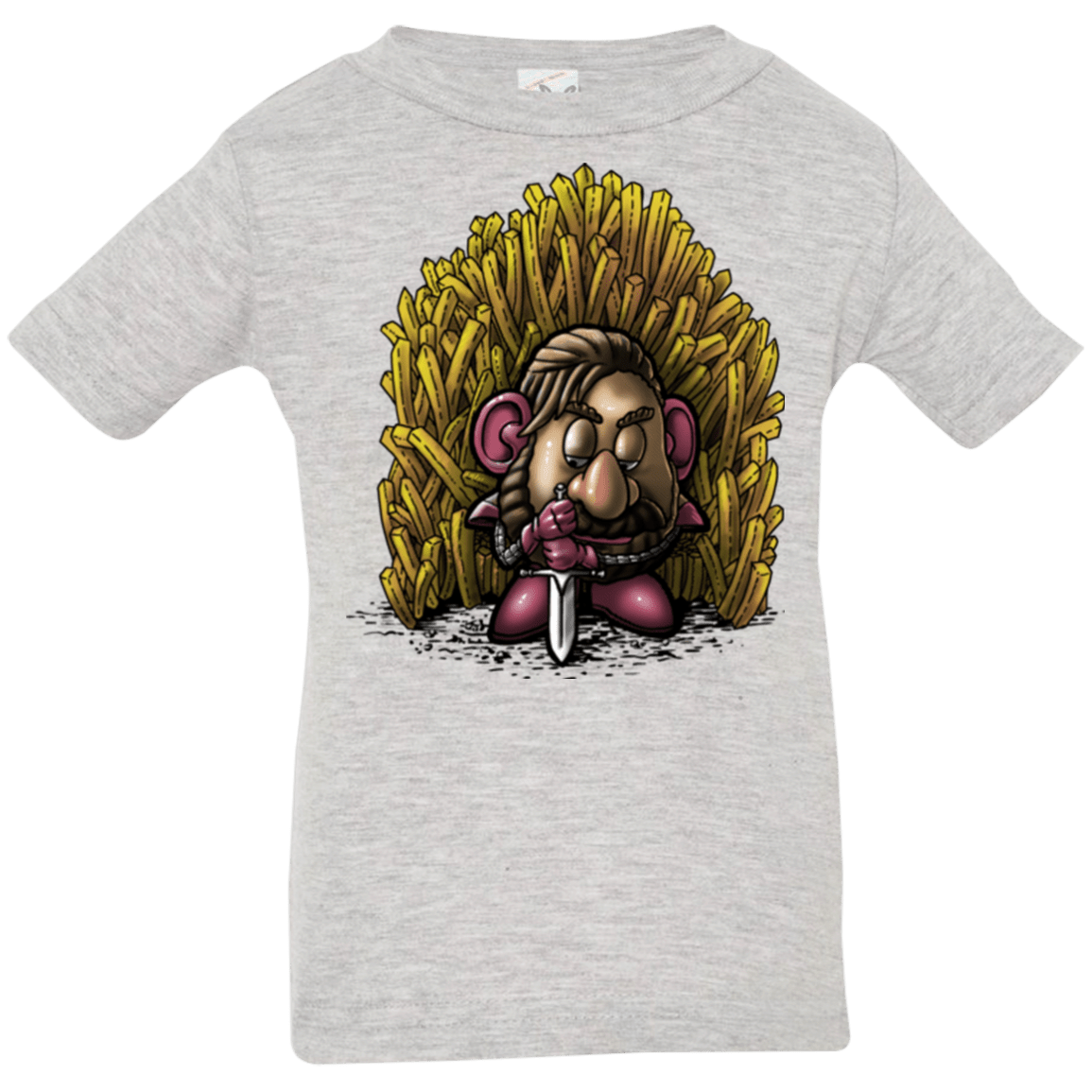 T-Shirts Heather / 6 Months Potato Infant Premium T-Shirt