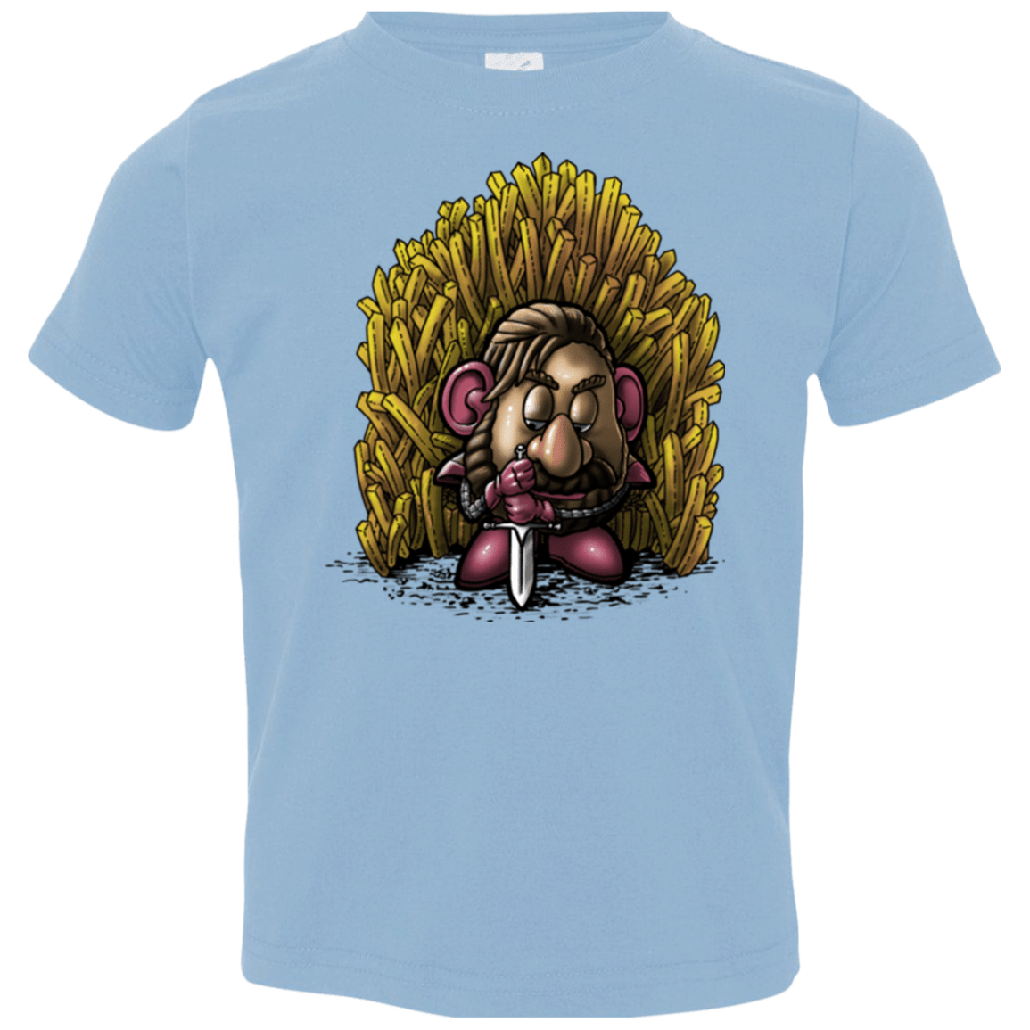 T-Shirts Light Blue / 2T Potato Toddler Premium T-Shirt