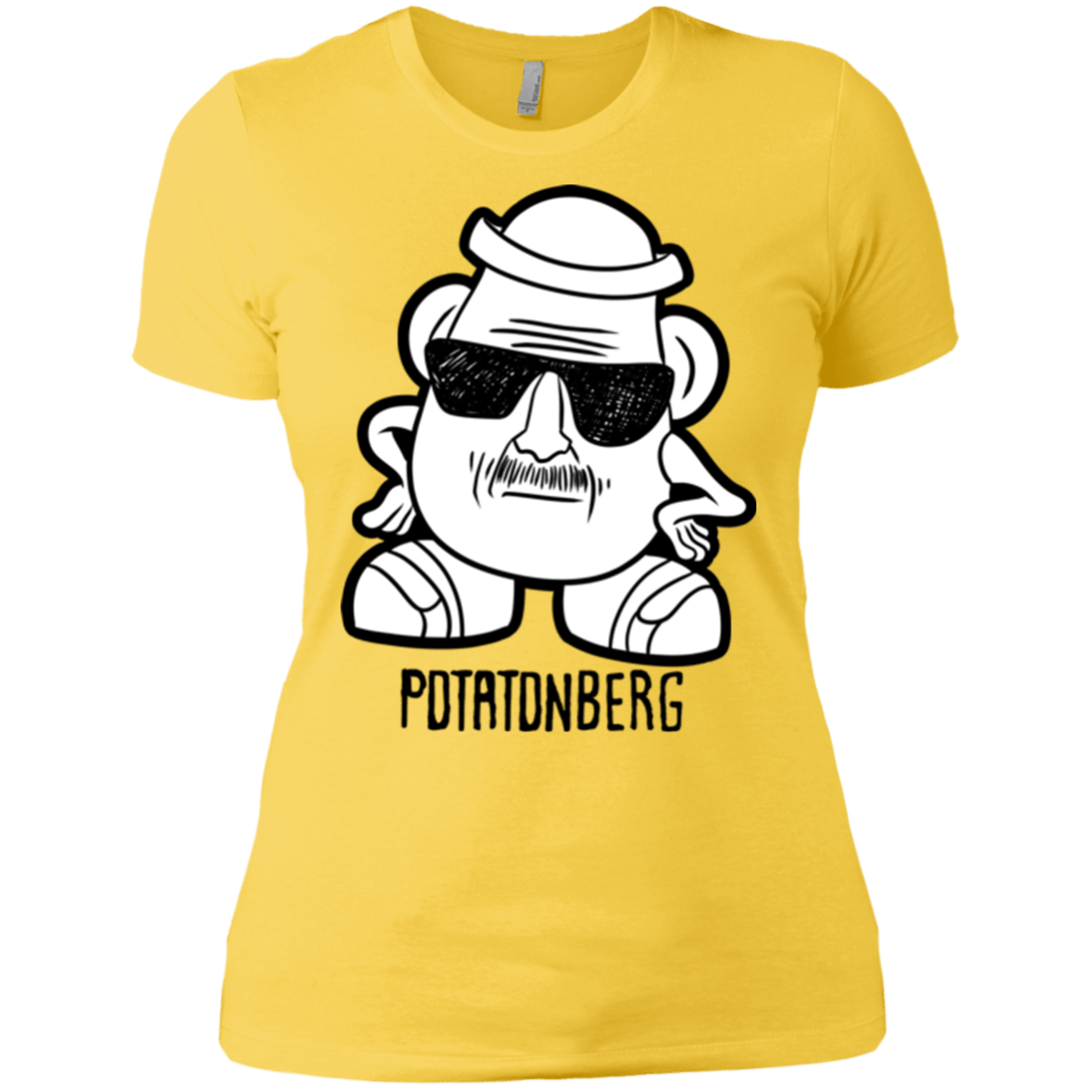 T-Shirts Vibrant Yellow / X-Small Potatonberg Women's Premium T-Shirt