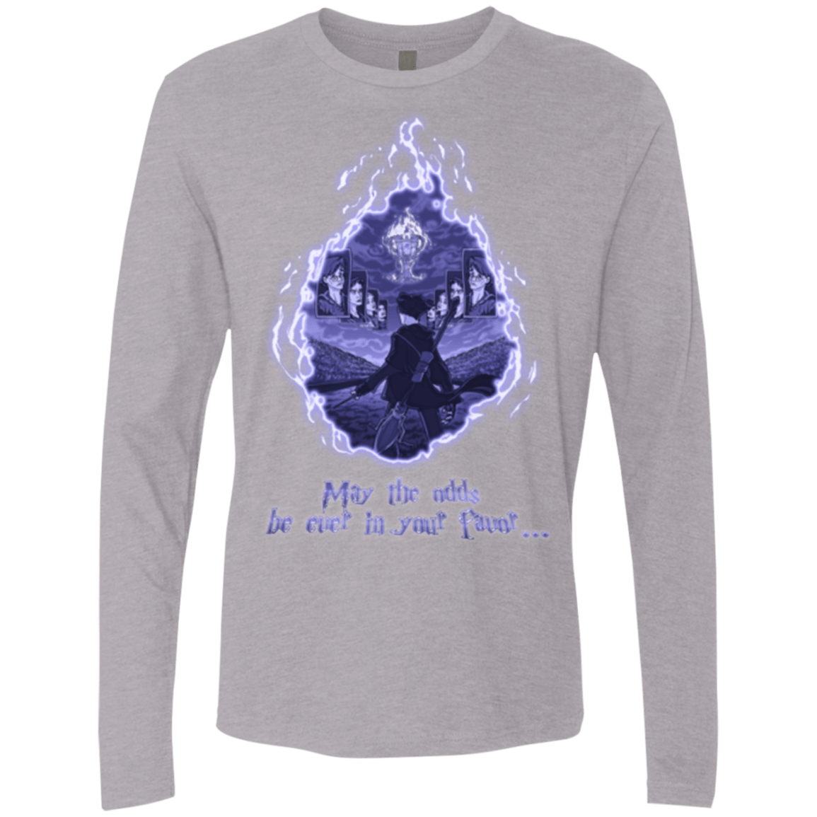 T-Shirts Heather Grey / Small Potter Games Men's Premium Long Sleeve