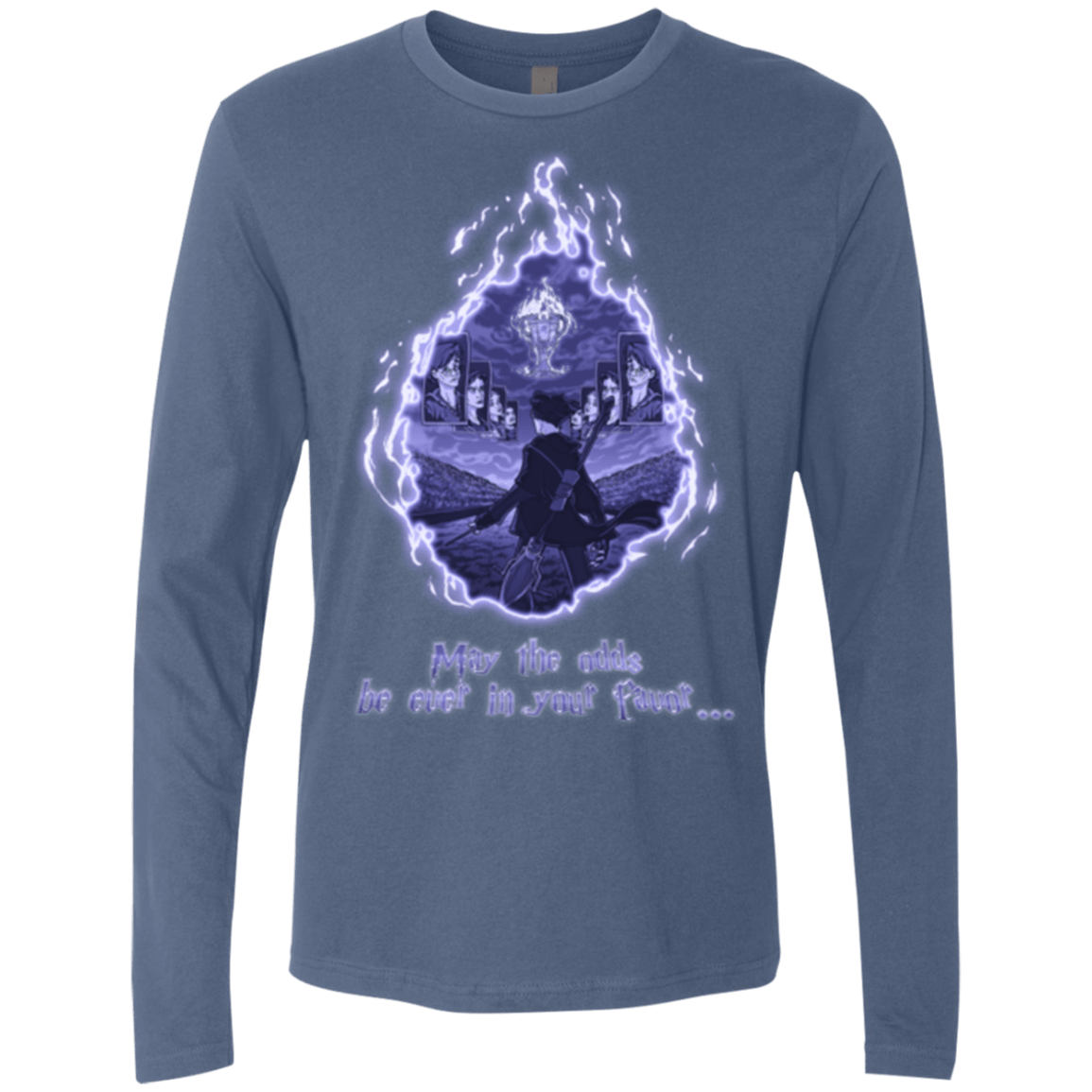 T-Shirts Indigo / Small Potter Games Men's Premium Long Sleeve