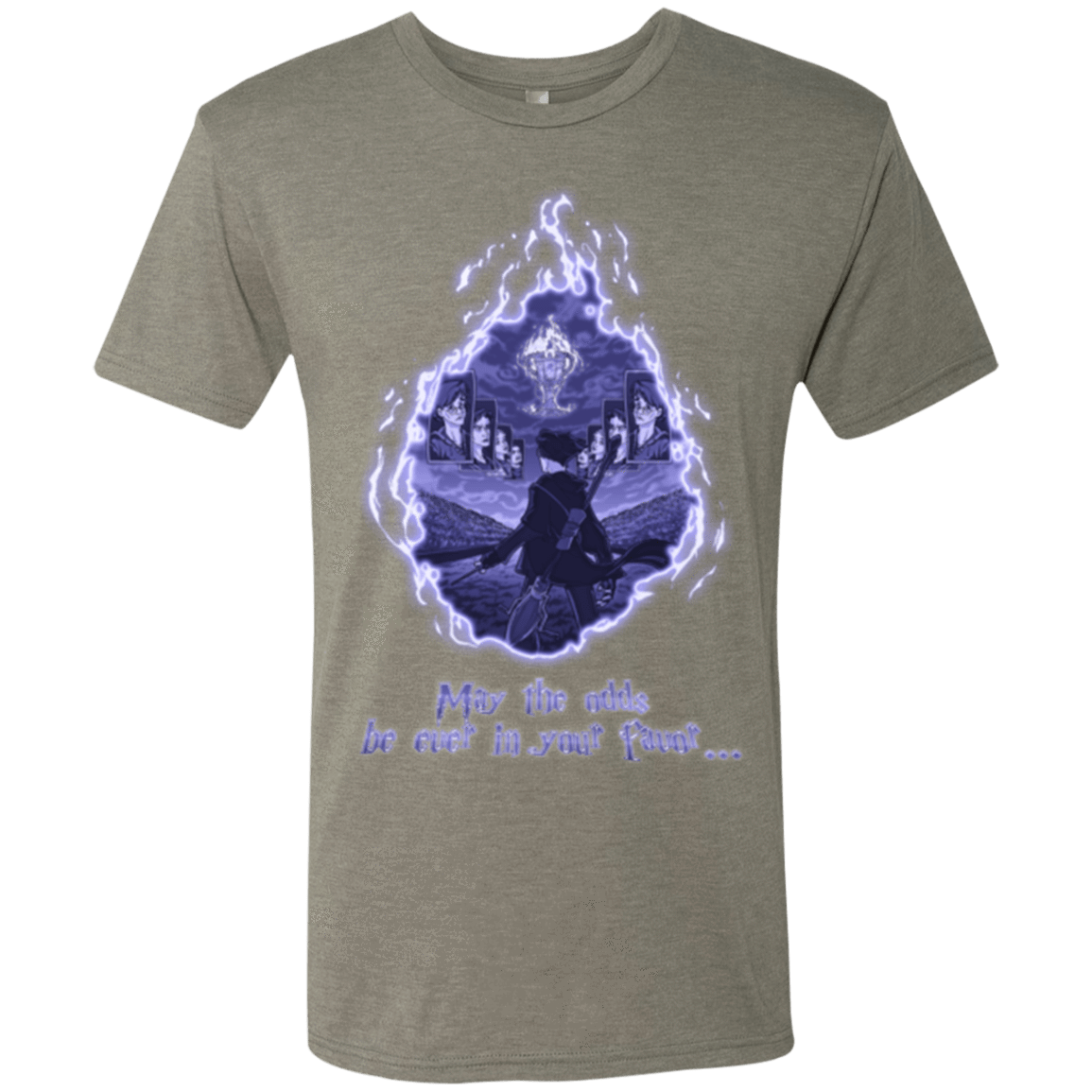 T-Shirts Venetian Grey / Small Potter Games Men's Triblend T-Shirt