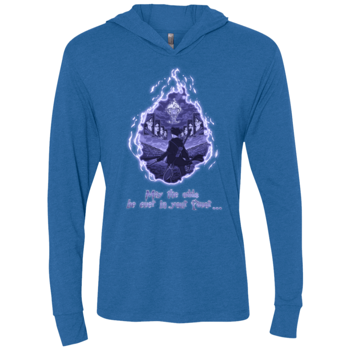 T-Shirts Vintage Royal / X-Small Potter Games Triblend Long Sleeve Hoodie Tee
