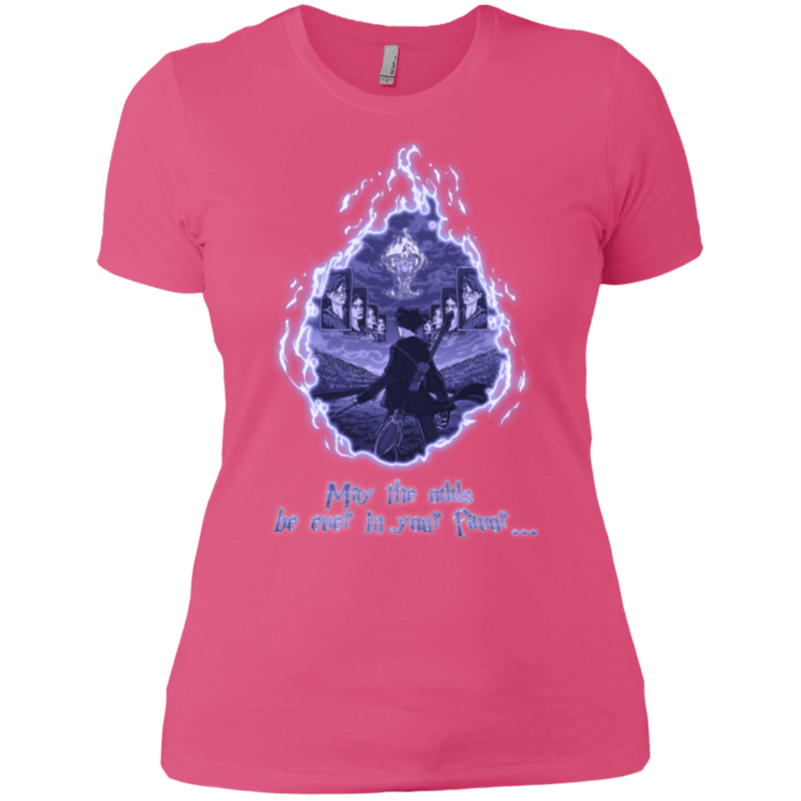 T-Shirts Hot Pink / X-Small Potter Games Women's Premium T-Shirt