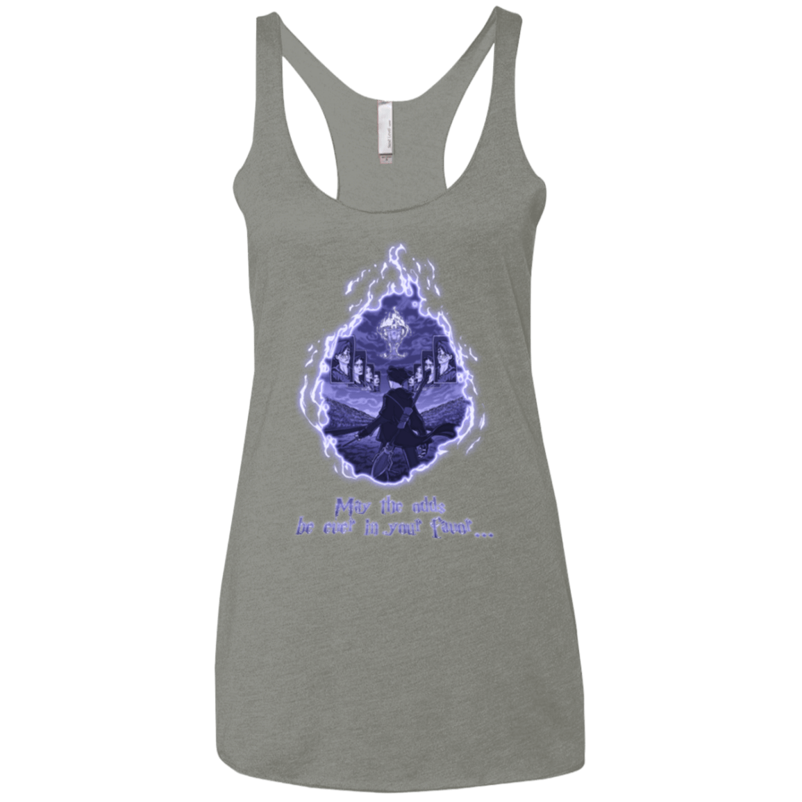 T-Shirts Venetian Grey / X-Small Potter Games Women's Triblend Racerback Tank