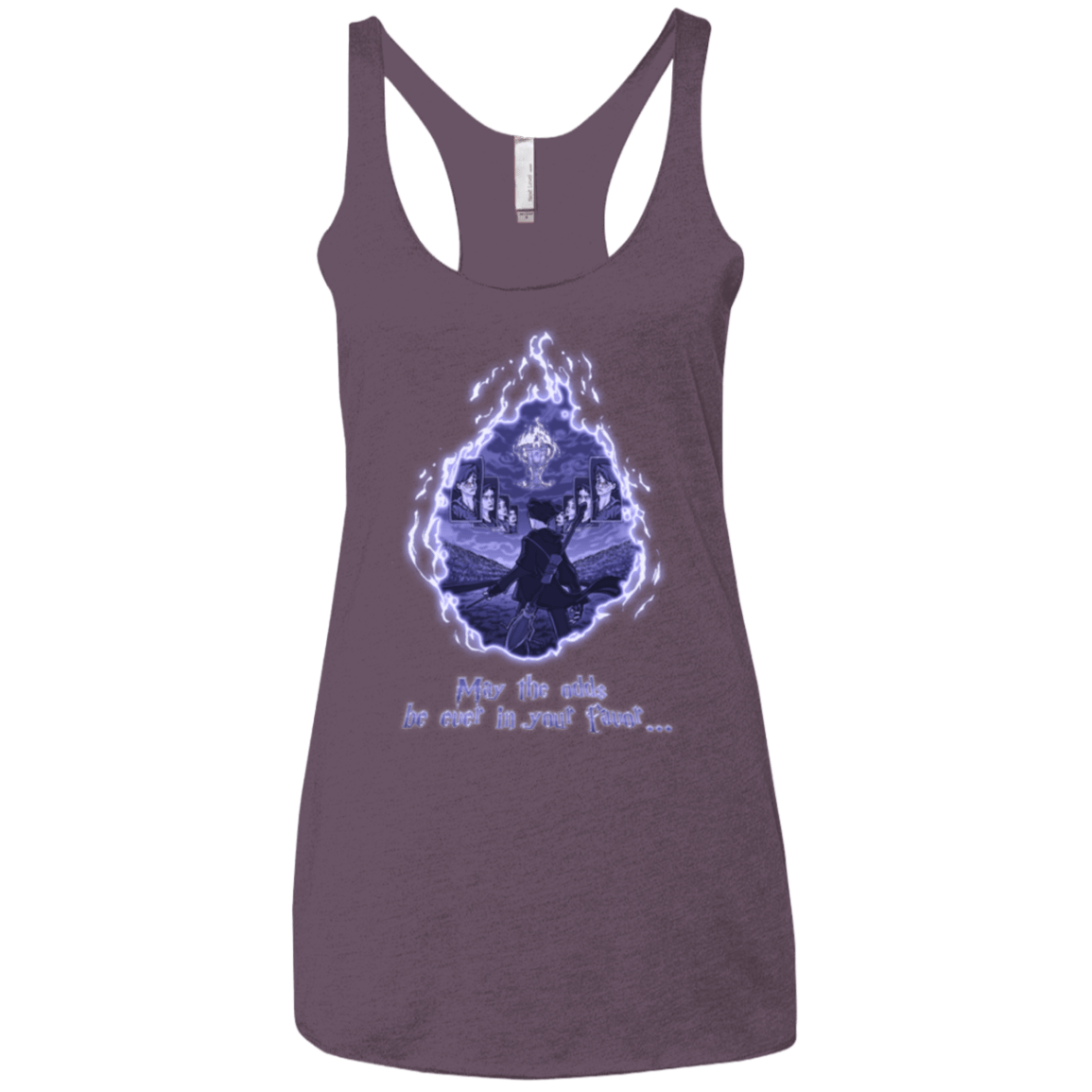 T-Shirts Vintage Purple / X-Small Potter Games Women's Triblend Racerback Tank