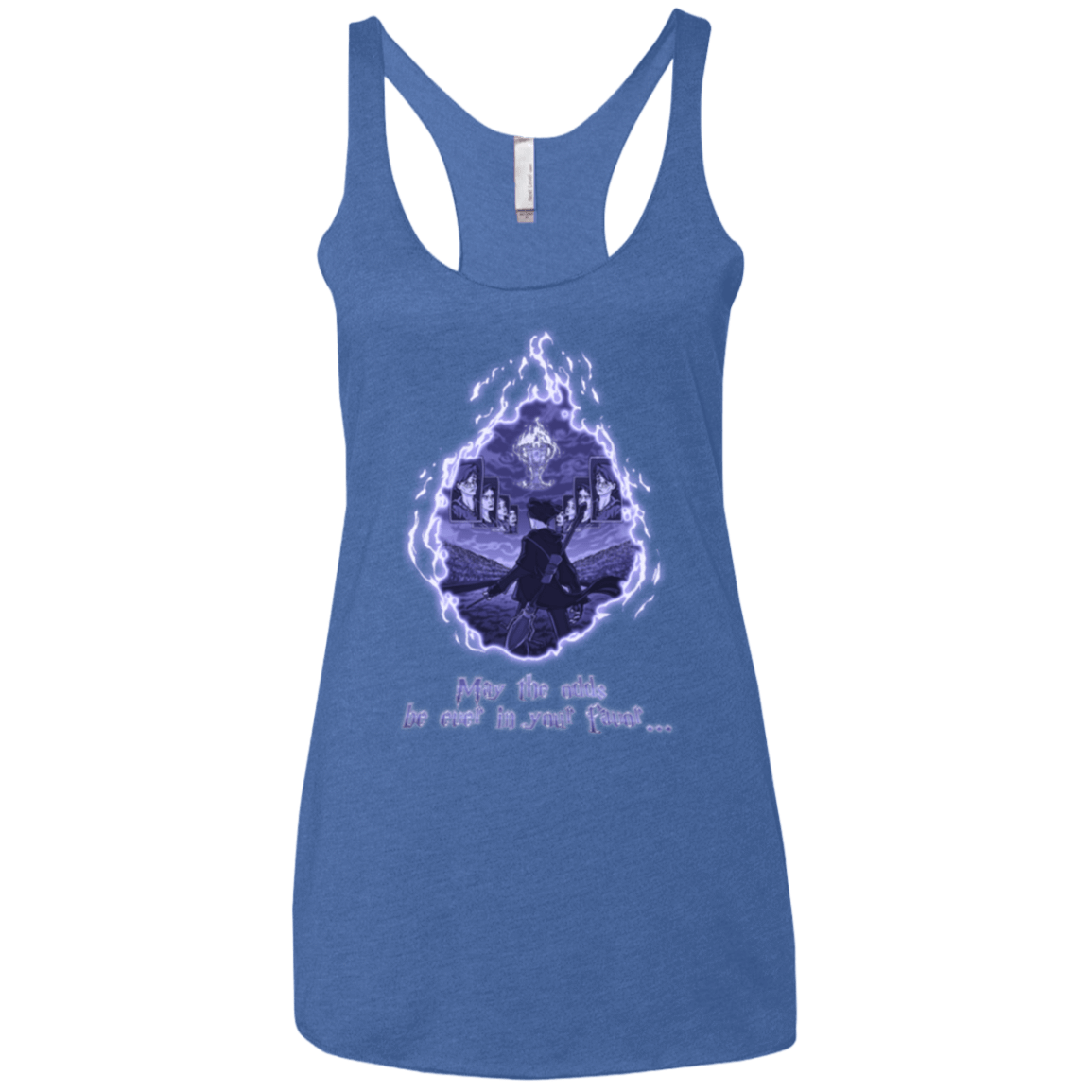 T-Shirts Vintage Royal / X-Small Potter Games Women's Triblend Racerback Tank