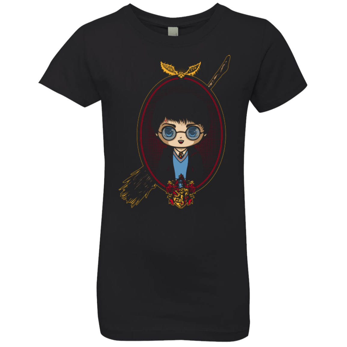 T-Shirts Black / YXS Potter Portrait Girls Premium T-Shirt
