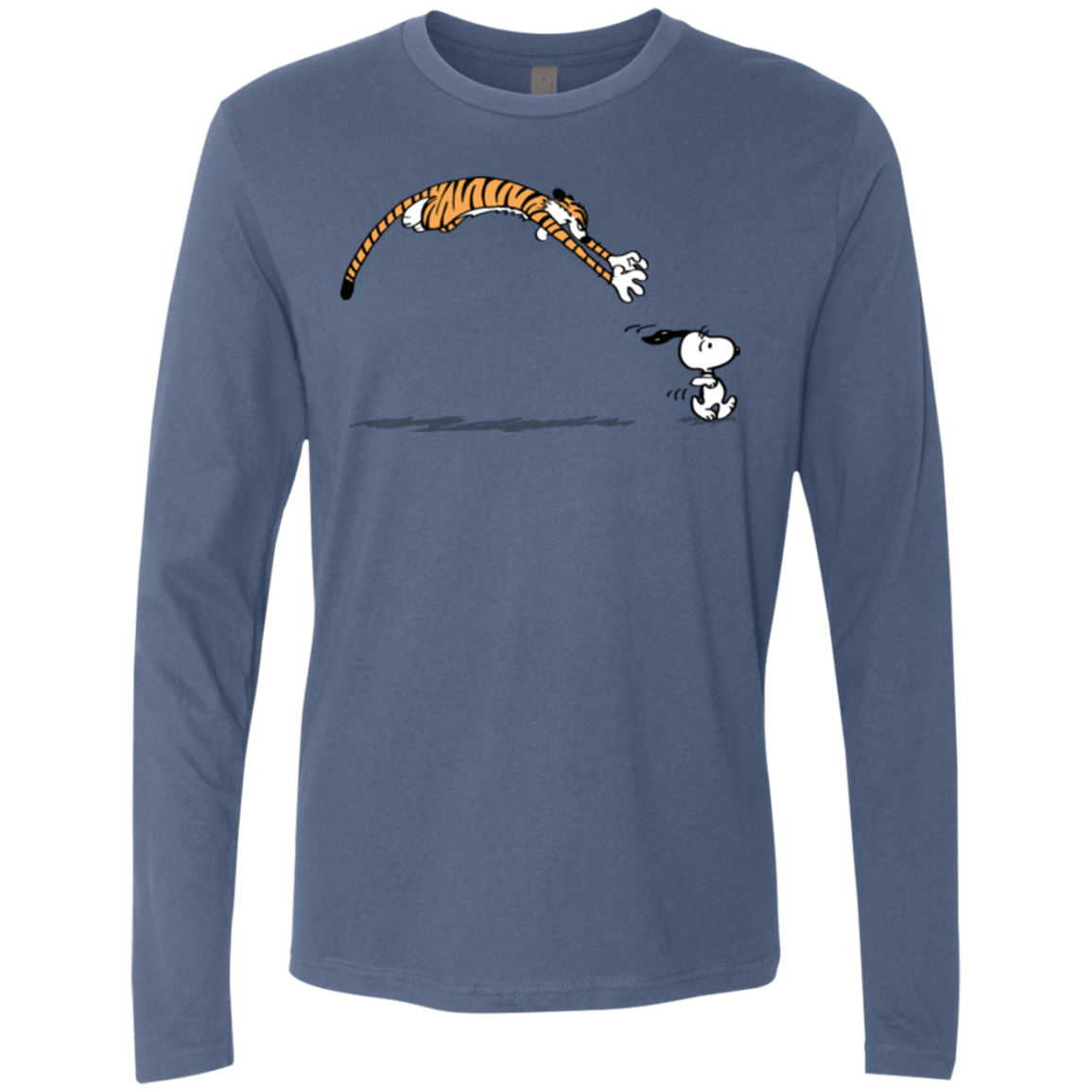 T-Shirts Indigo / Small Pounce Men's Premium Long Sleeve