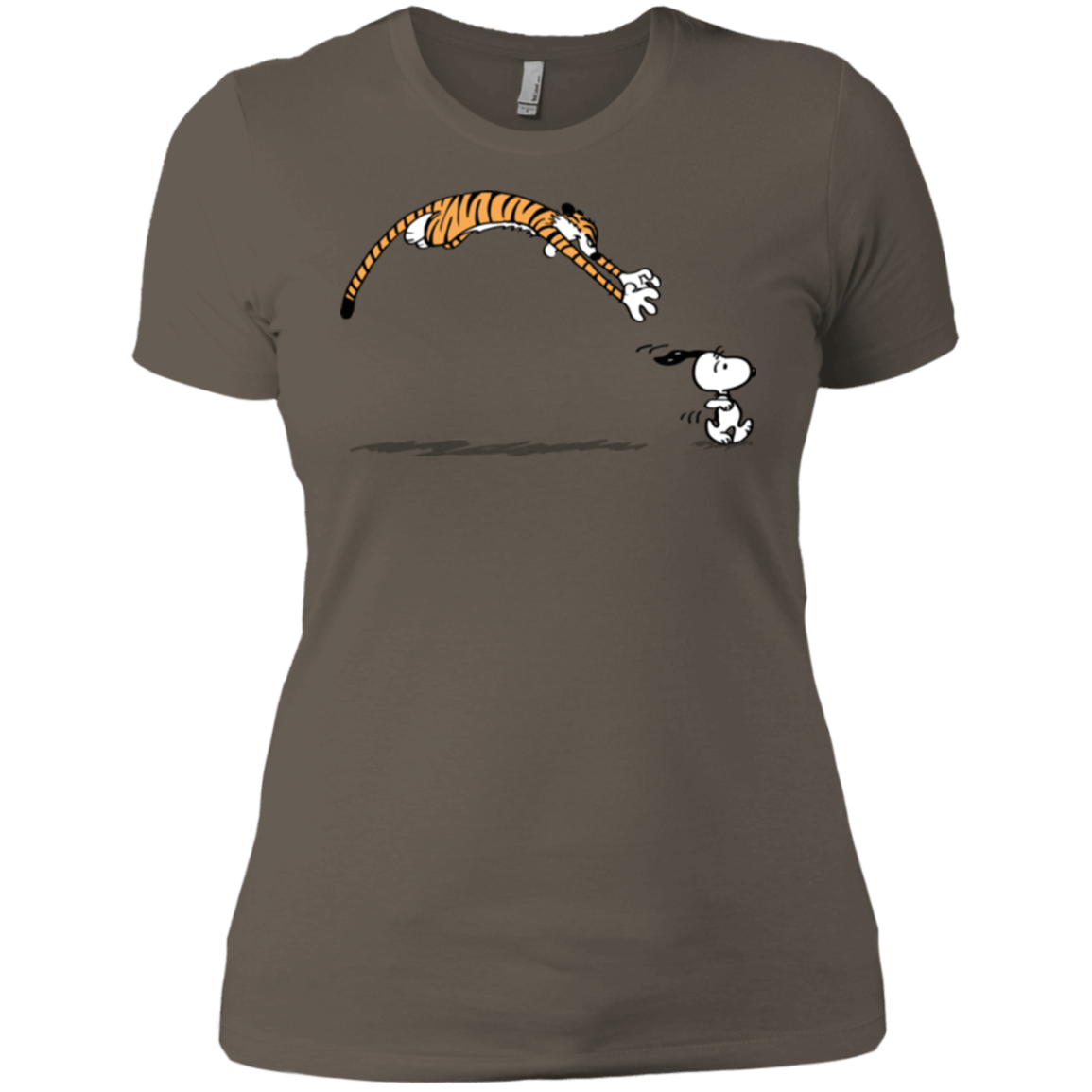 T-Shirts Warm Grey / X-Small Pounce Women's Premium T-Shirt