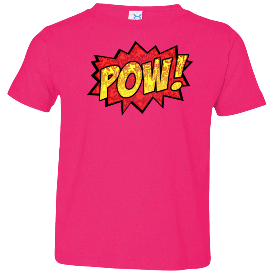 T-Shirts Hot Pink / 2T pow Toddler Premium T-Shirt