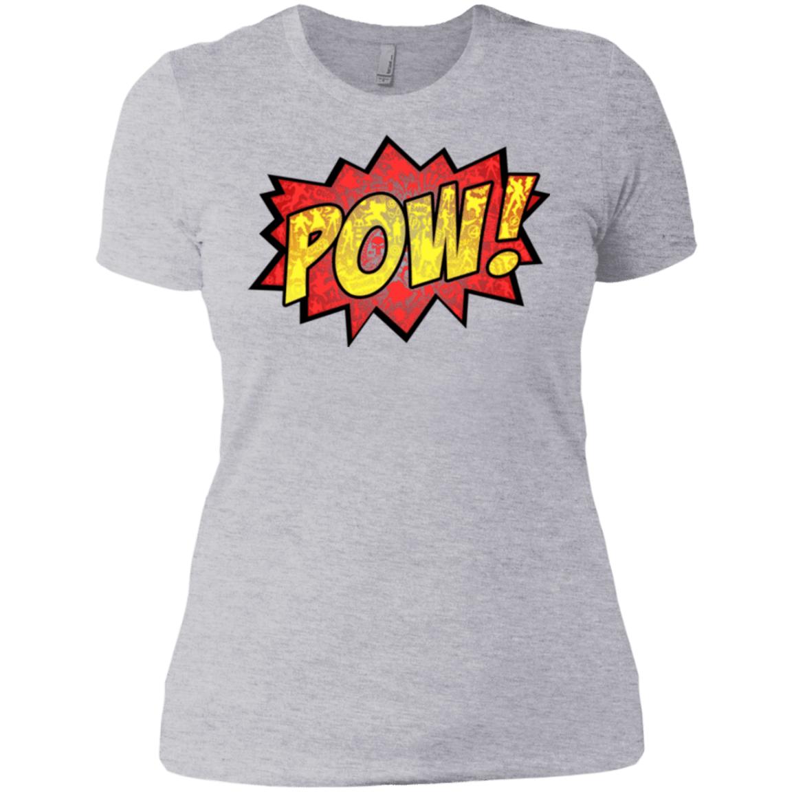T-Shirts Heather Grey / X-Small pow Women's Premium T-Shirt