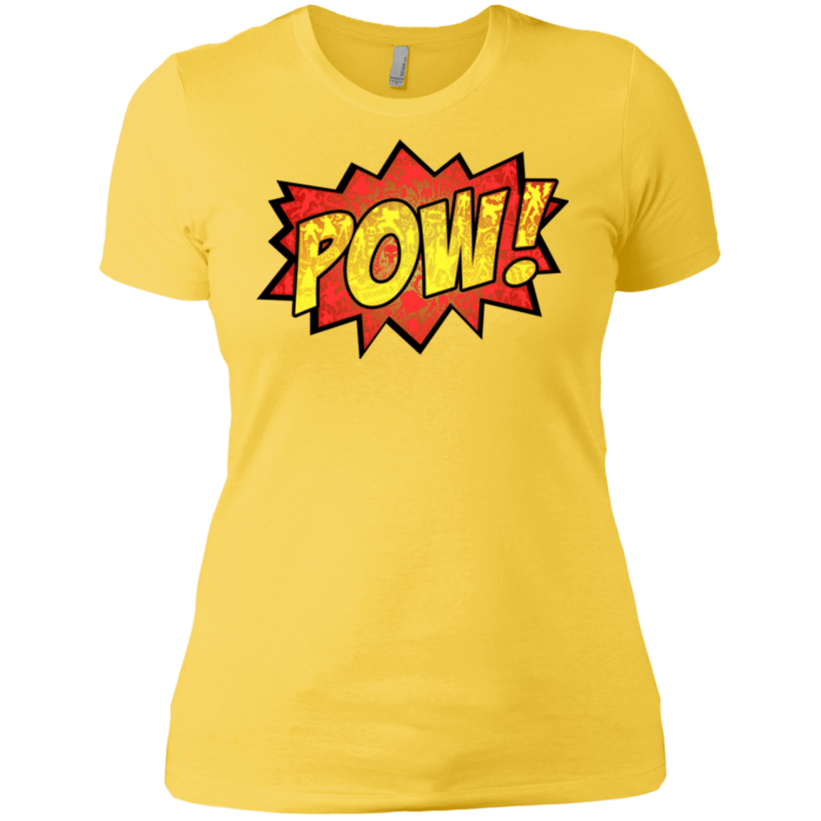T-Shirts Vibrant Yellow / X-Small pow Women's Premium T-Shirt