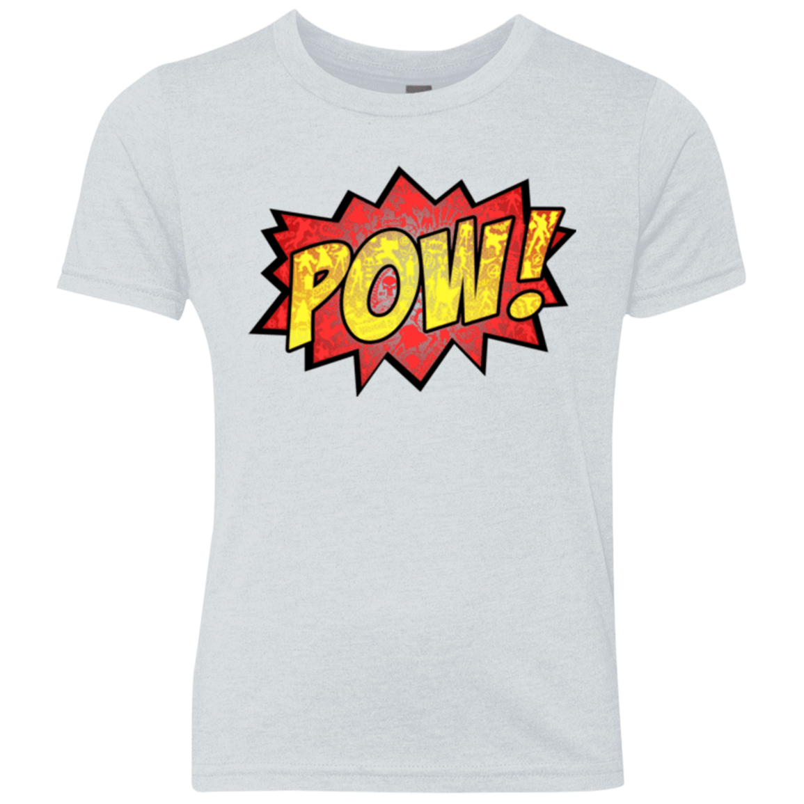 T-Shirts Heather White / YXS pow Youth Triblend T-Shirt
