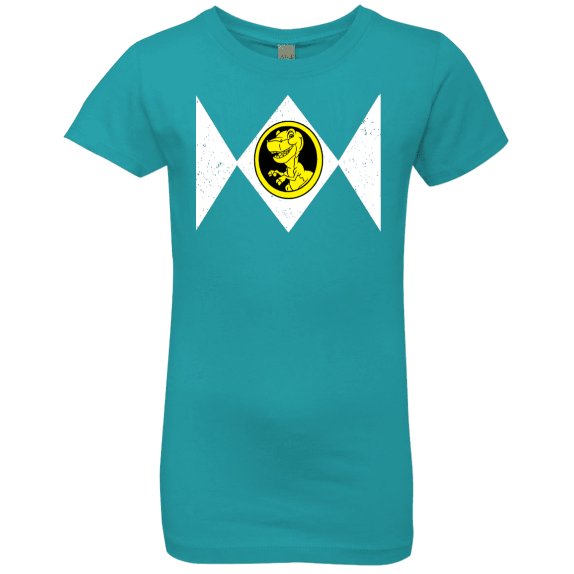 T-Shirts Tahiti Blue / YXS Power Chomper Girls Premium T-Shirt