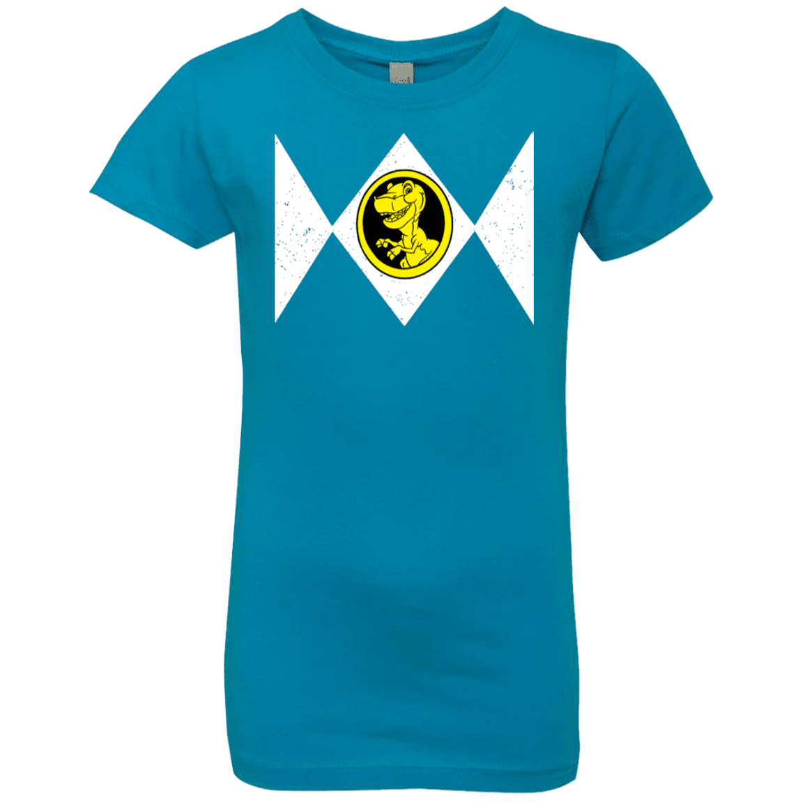 T-Shirts Turquoise / YXS Power Chomper Girls Premium T-Shirt