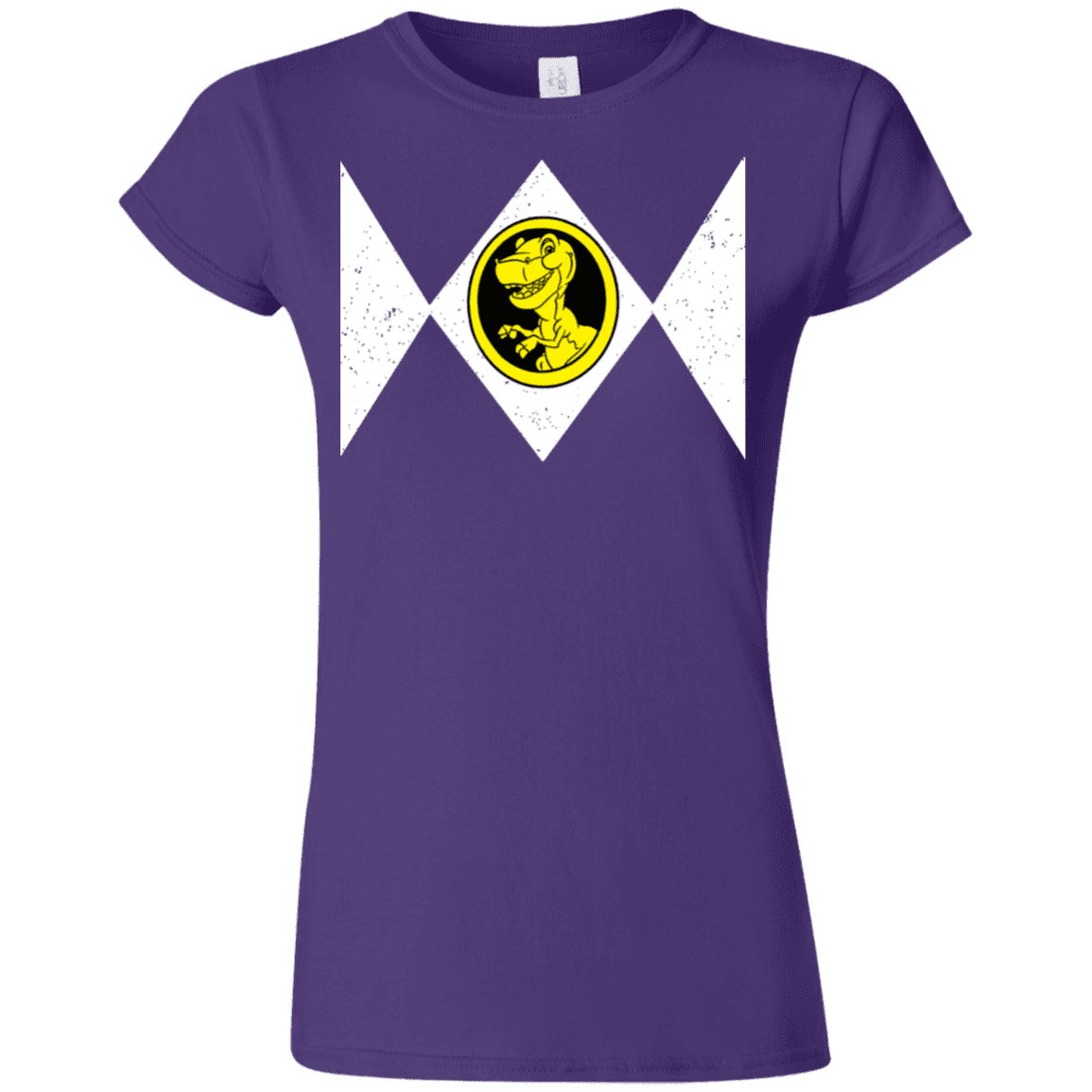 T-Shirts Purple / S Power Chomper Junior Slimmer-Fit T-Shirt