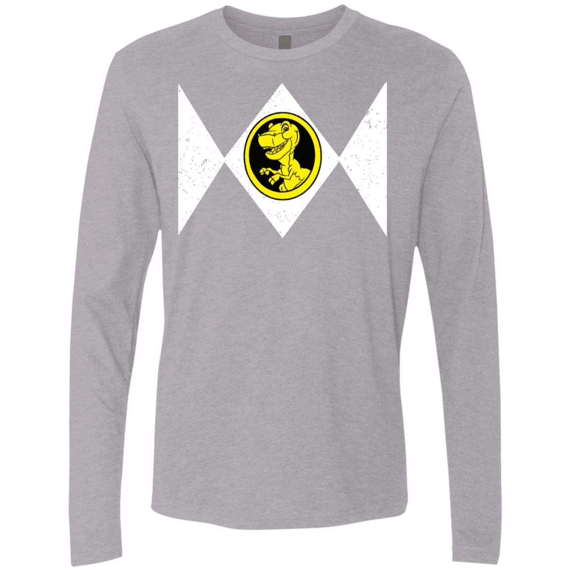 T-Shirts Heather Grey / S Power Chomper Men's Premium Long Sleeve