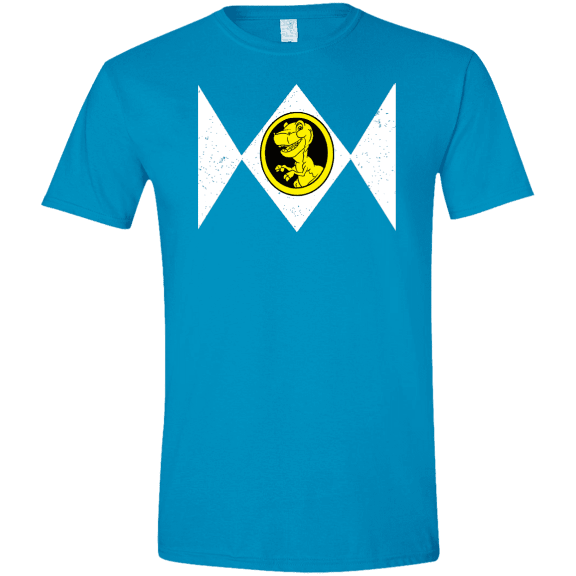 T-Shirts Sapphire / S Power Chomper Men's Semi-Fitted Softstyle