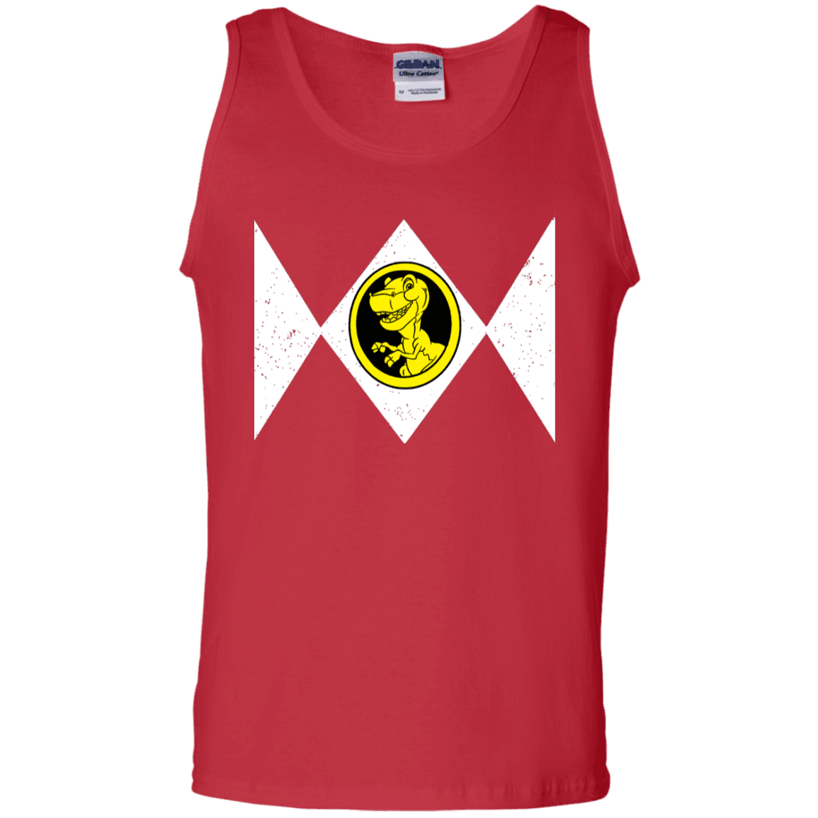 T-Shirts Red / S Power Chomper Men's Tank Top