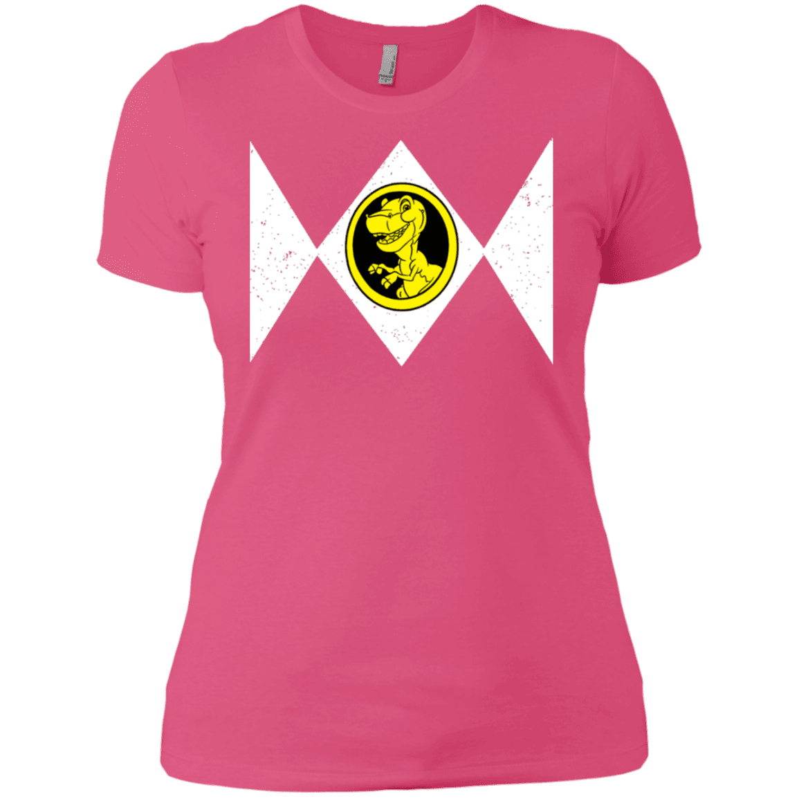 T-Shirts Hot Pink / X-Small Power Chomper Women's Premium T-Shirt