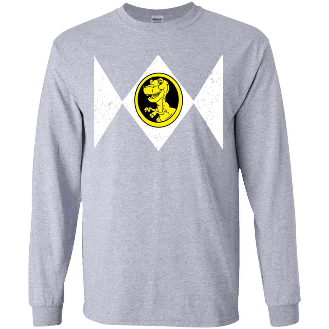T-Shirts Sport Grey / YS Power Chomper Youth Long Sleeve T-Shirt