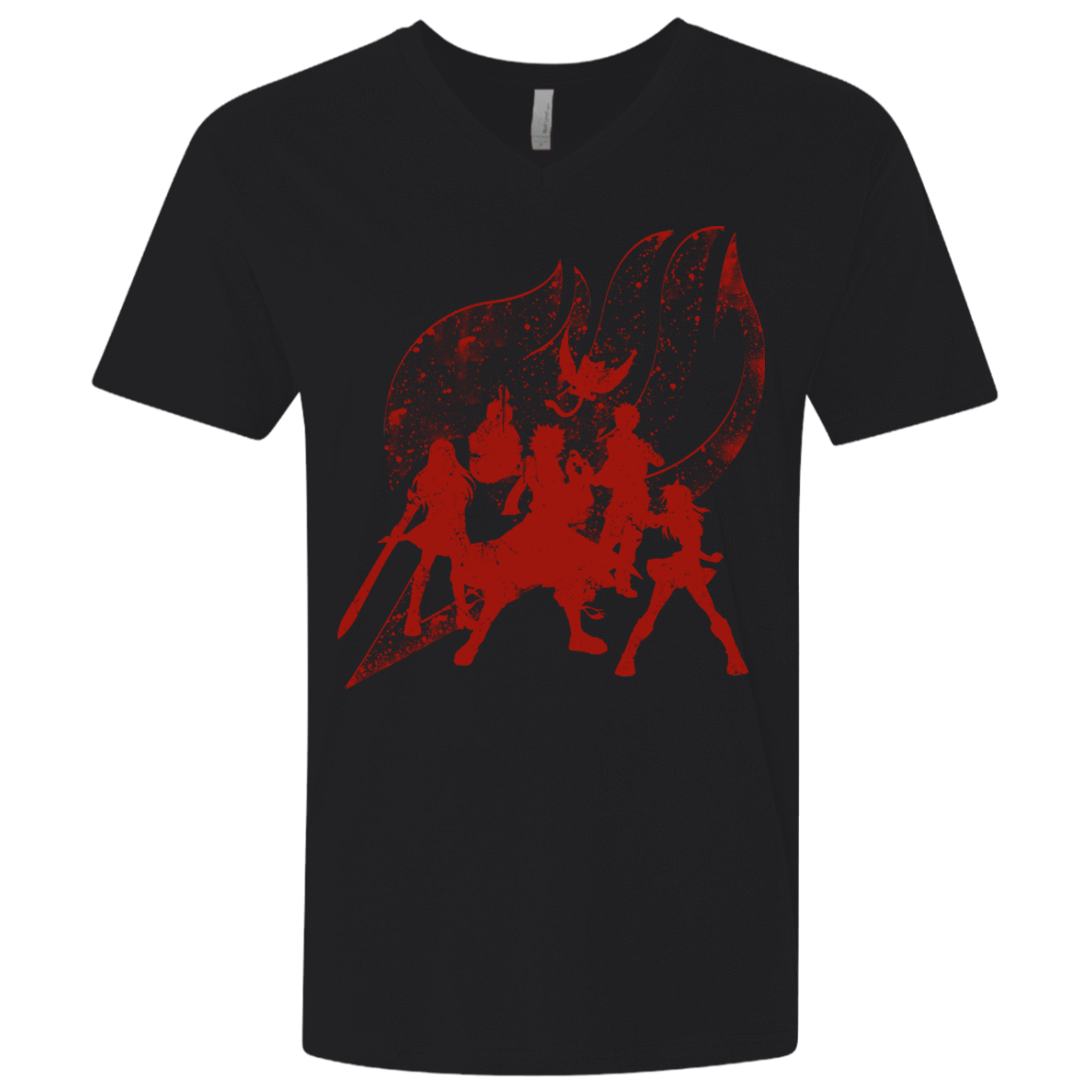 T-Shirts Black / X-Small Power Guild Men's Premium V-Neck