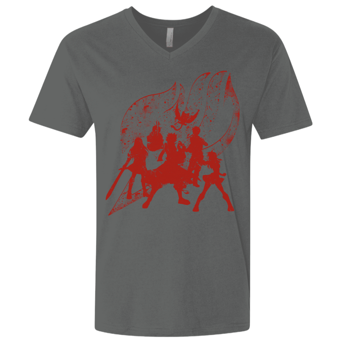 T-Shirts Heavy Metal / X-Small Power Guild Men's Premium V-Neck