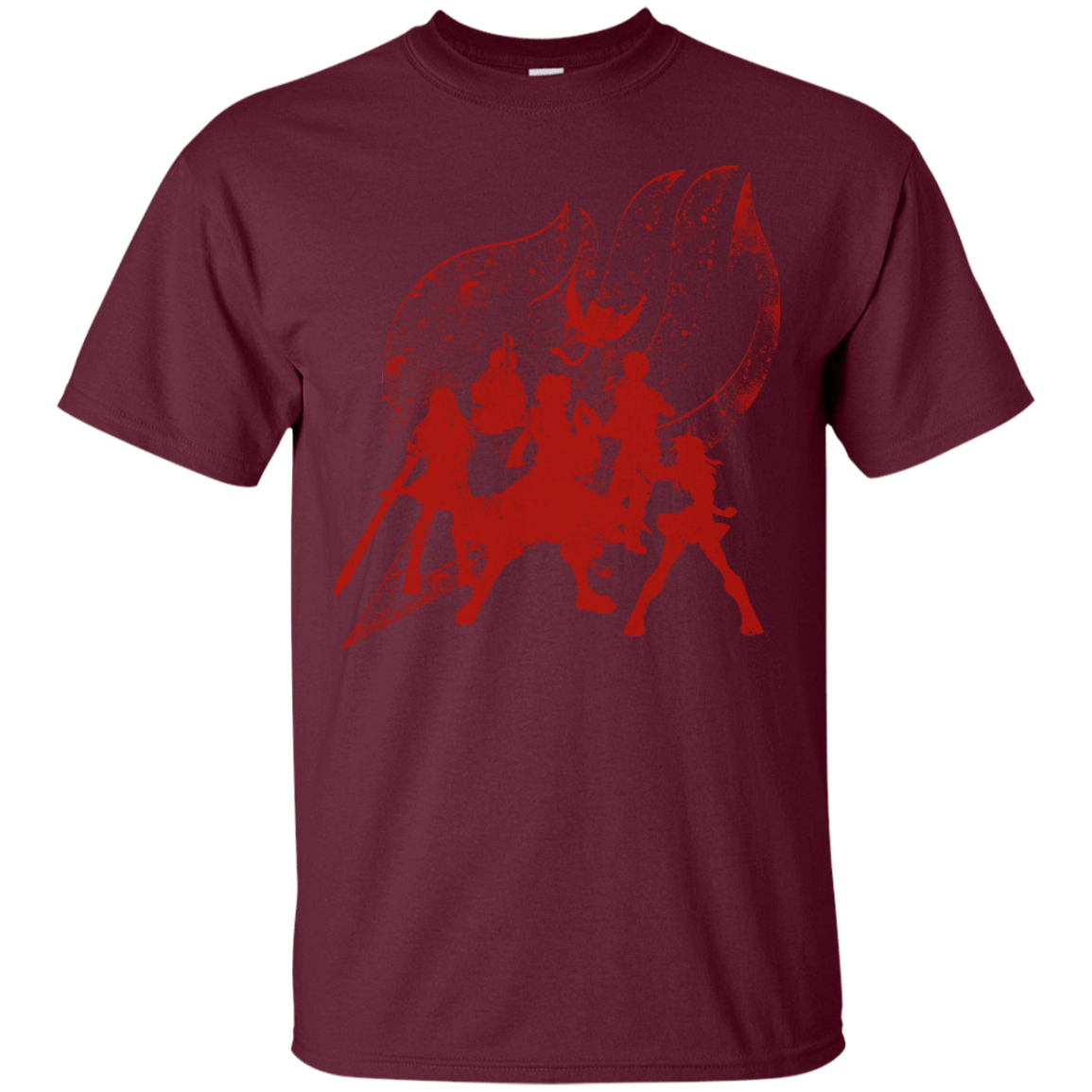 T-Shirts Maroon / S Power Guild T-Shirt