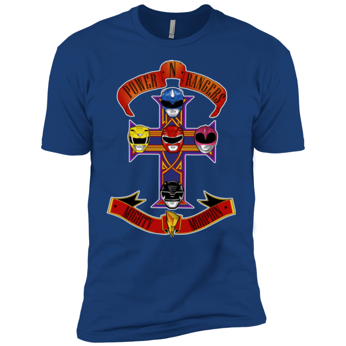 T-Shirts Royal / YXS Power N Rangers Boys Premium T-Shirt