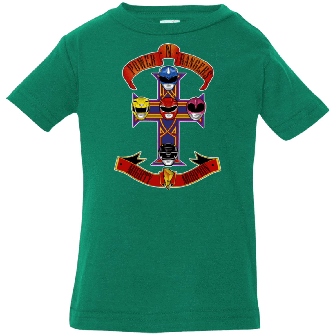 T-Shirts Kelly / 6 Months Power N Rangers Infant PremiumT-Shirt