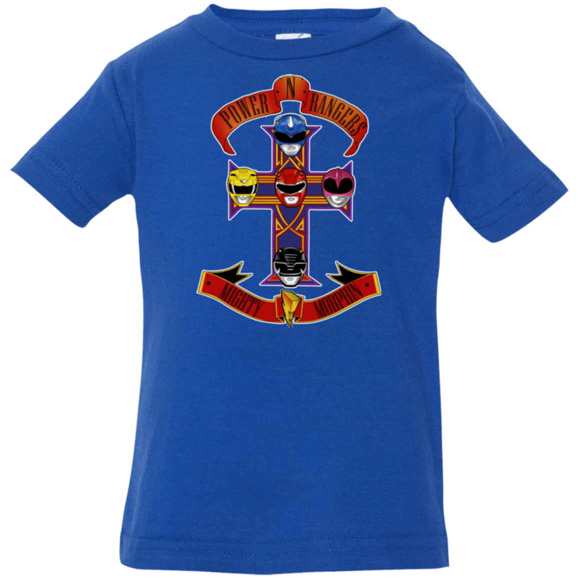 T-Shirts Royal / 6 Months Power N Rangers Infant PremiumT-Shirt