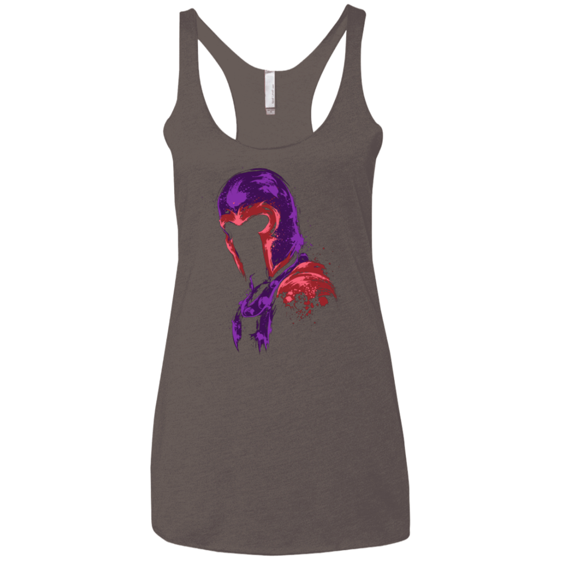 T-Shirts Macchiato / X-Small Power of magnetism Women's Triblend Racerback Tank